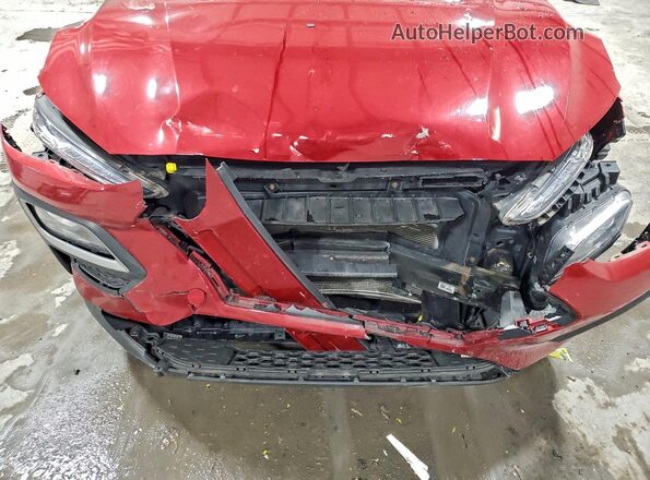 KM8K2CAA7LU408015 2020 HYUNDAI KONA Black Widok komory silnika