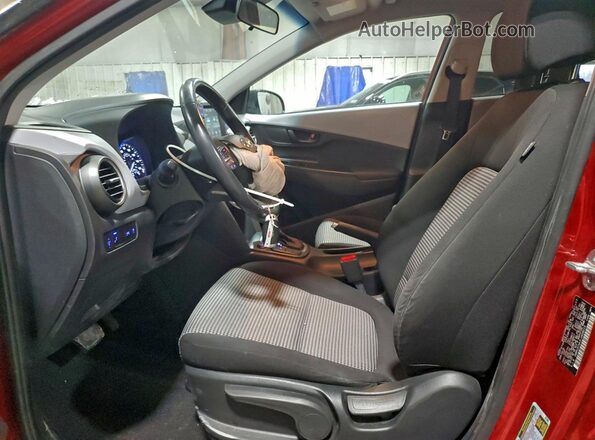 KM8K2CAA7LU408015 2020 HYUNDAI KONA Black Widok wnętrza z przodu