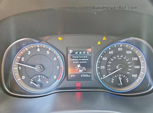 KM8K2CAA9LU473965 2020 HYUNDAI KONA Gray 