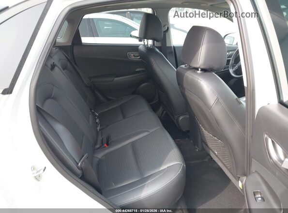 KM8K33AG3MU111441 2021 HYUNDAI KONA ELECTRIC White Widok naklejki z numerem VIN