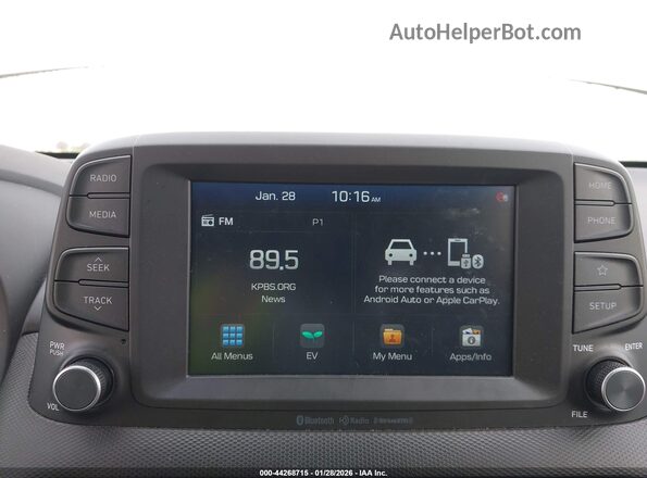 KM8K33AG3MU111441 2021 HYUNDAI KONA ELECTRIC White 