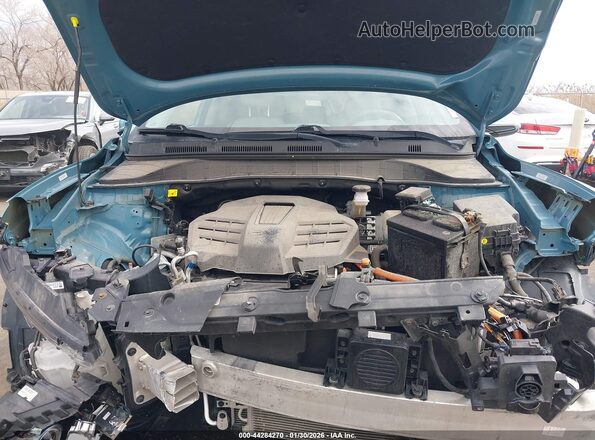 KM8K33AG7KU024672 2019 HYUNDAI KONA EV Teal 