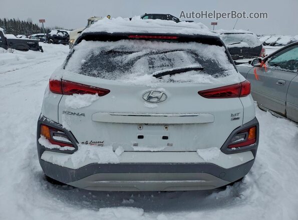 KM8K3CA55JU182134 2018 HYUNDAI KONA White 
