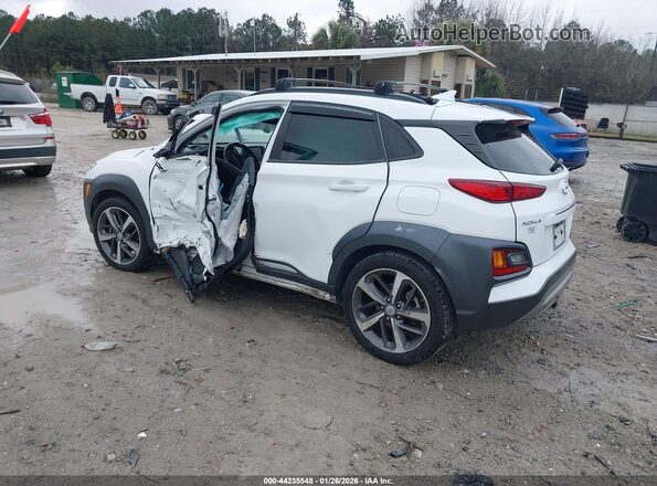 KM8K53A56MU742869 2021 HYUNDAI KONA White Trasero izquierdo