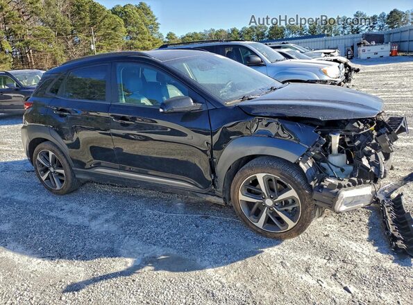 KM8K53A58JU064332 2018 HYUNDAI KONA Black 
