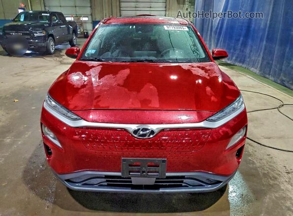 KM8K53AG2MU127608 2021 HYUNDAI KONA Red წინა ხედი