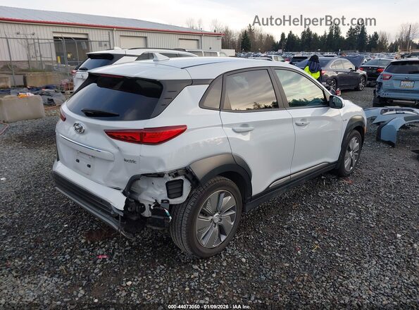 KM8K53AG3LU064503 2020 HYUNDAI KONA ELECTRIC Gray Trasero derecho