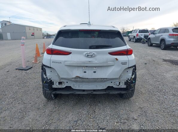 KM8K53AG8KU023802 2019 HYUNDAI KONA EV Белый 