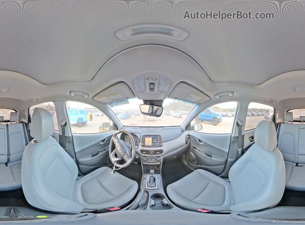 KM8K5CA54MU747892 2021 HYUNDAI KONA Белый 