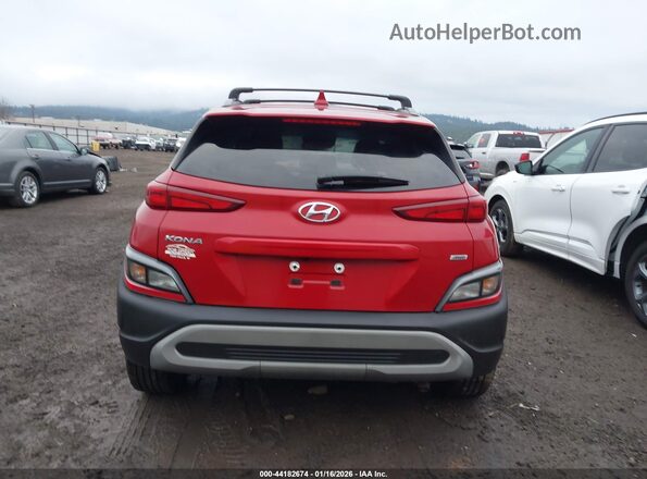 KM8K6CAB0NU908422 2022 HYUNDAI KONA Red 