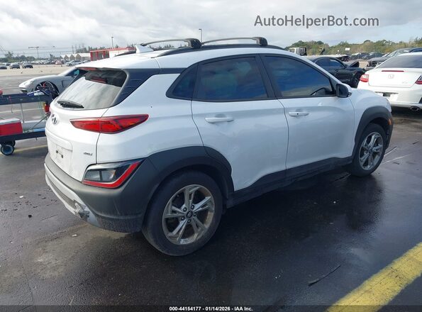KM8K6CAB1PU977672 2023 HYUNDAI KONA White უკანა მარჯვენა