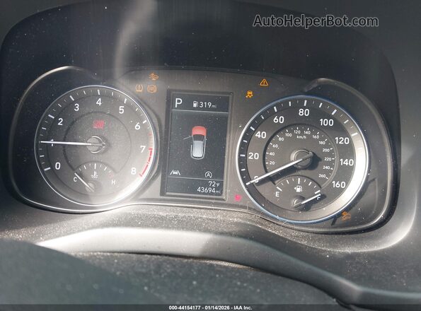 KM8K6CAB1PU977672 2023 HYUNDAI KONA White უკანა სავარძლების ხედი