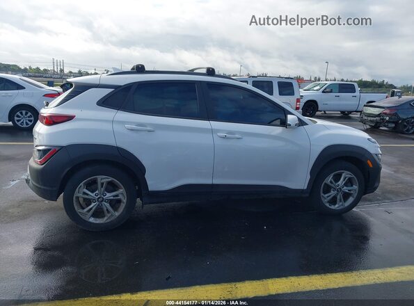 KM8K6CAB1PU977672 2023 HYUNDAI KONA White უკანა სალონის ხედი