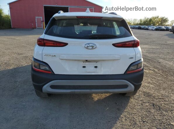 KM8K6CAB3NU835563 2022 HYUNDAI KONA White Widok z tyłu