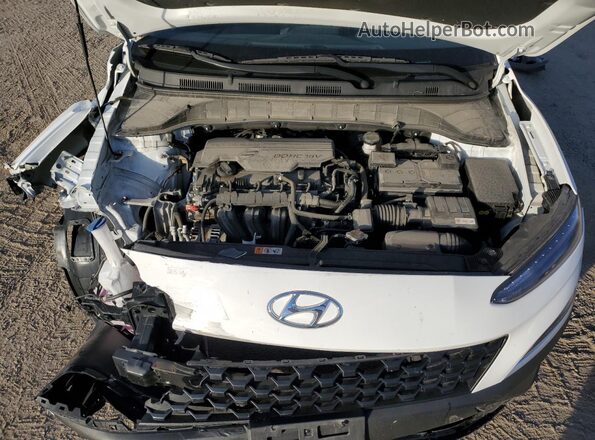 KM8K6CAB3NU835563 2022 HYUNDAI KONA White Widok komory silnika