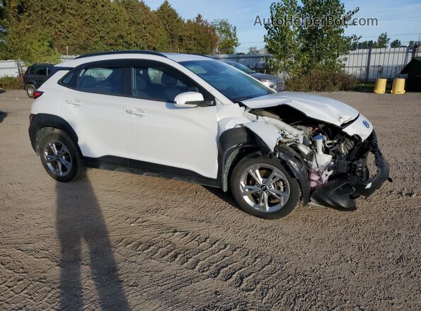 KM8K6CAB3NU835563 2022 HYUNDAI KONA White Przód prawy