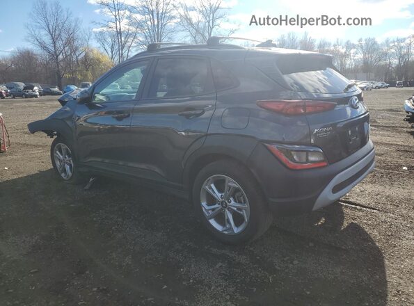 KM8K6CAB3NU928468 2022 HYUNDAI KONA Silver Trasero izquierdo