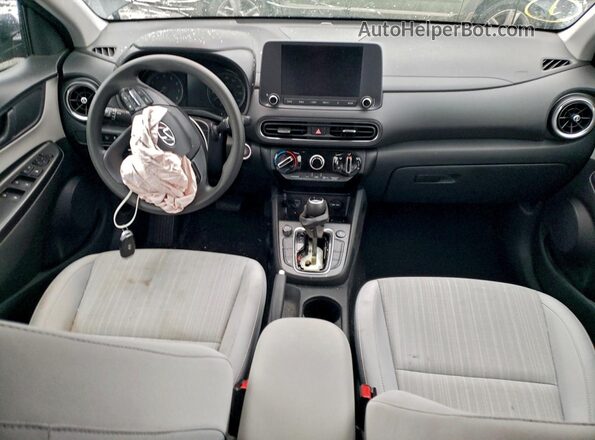 KM8K6CAB3NU928468 2022 HYUNDAI KONA Silver Vista del salpicadero