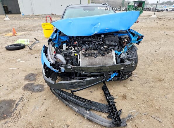 KM8K6CAB4NU919990 2022 HYUNDAI KONA Blue წინა ხედი