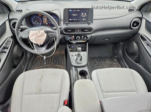 KM8K6CAB4NU919990 2022 HYUNDAI KONA Blue წინა პანელის ხედი