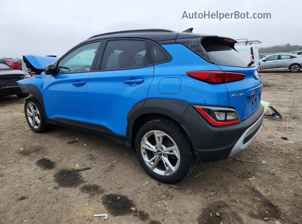 KM8K6CAB4NU919990 2022 HYUNDAI KONA Blue უკანა მარცხენა