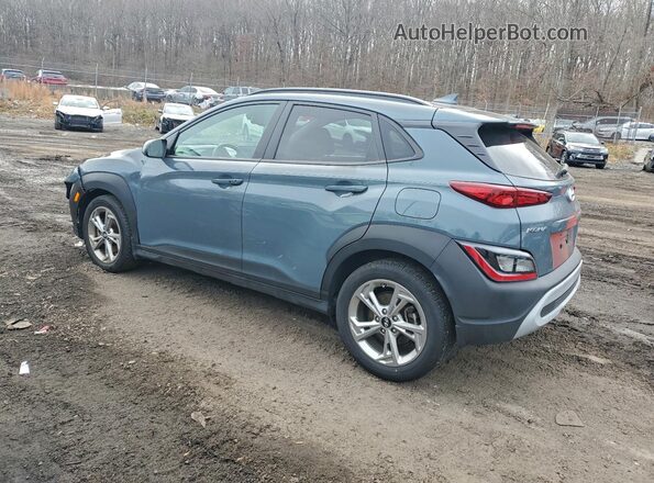 KM8K6CAB6PU952699 2023 HYUNDAI KONA Blue Հետևի ձախ