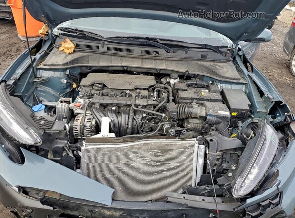 KM8K6CAB6PU952699 2023 HYUNDAI KONA Blue Սալոնի հետևի տեսք
