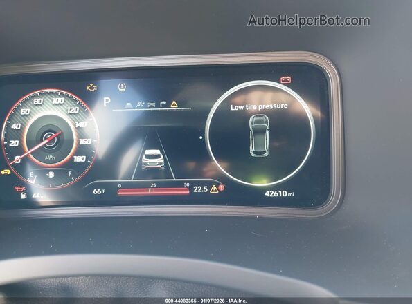 KM8KH3AC2NU001349 2022 HYUNDAI KONA N Red უკანა სავარძლების ხედი