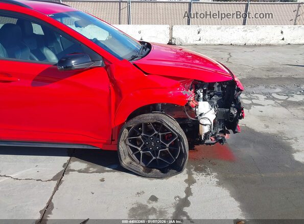 KM8KH3AC2NU001349 2022 HYUNDAI KONA N Red 