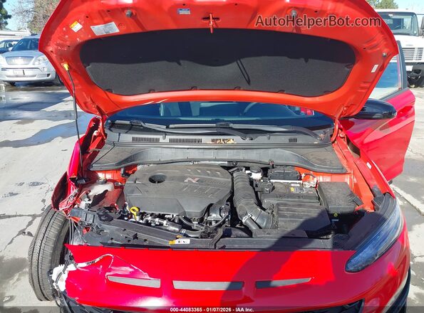 KM8KH3AC2NU001349 2022 HYUNDAI KONA N Red უკანა ხედი