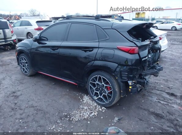 KM8KH3AC2PU007865 2023 HYUNDAI KONA N Black Trasero izquierdo