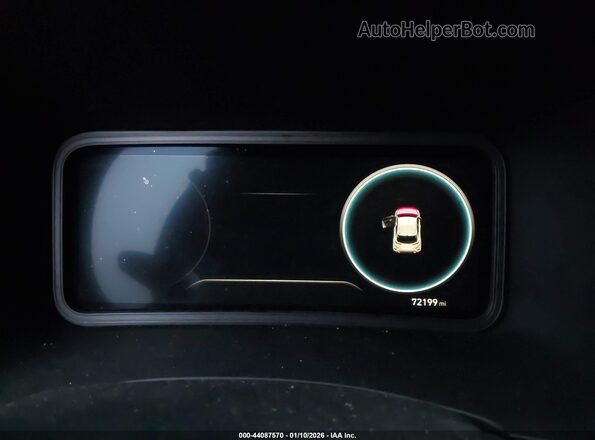 KM8KH3AC2PU007865 2023 HYUNDAI KONA N Black Vista de los asientos traseros
