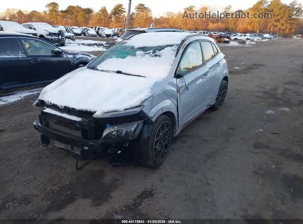KM8KH3AC7PU006193 2023 HYUNDAI KONA N Silver 