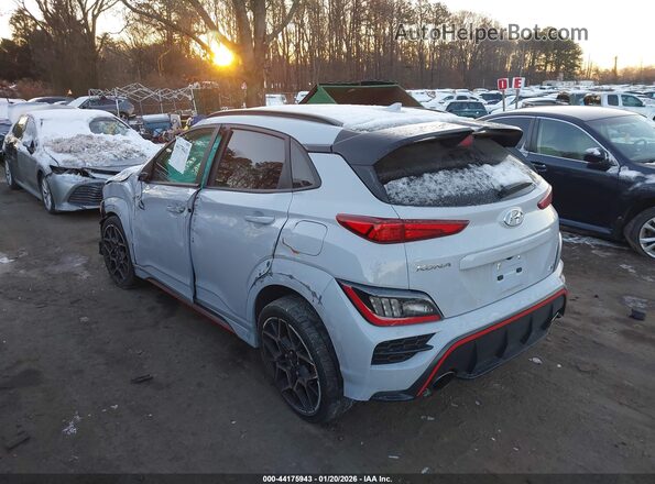 KM8KH3AC7PU006193 2023 HYUNDAI KONA N Silver 