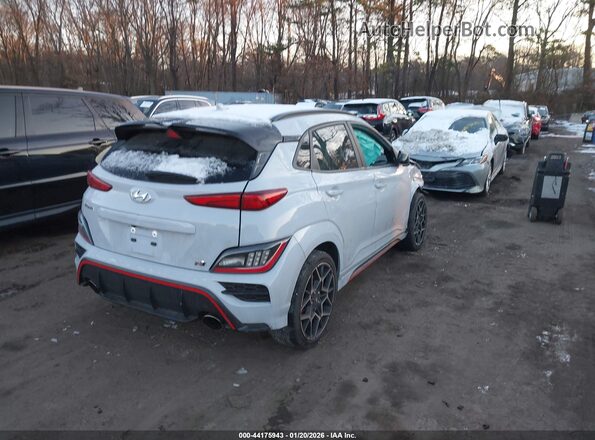 KM8KH3AC7PU006193 2023 HYUNDAI KONA N Silver 