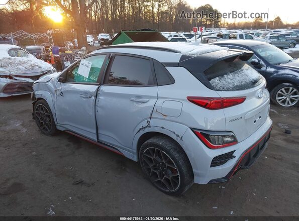 KM8KH3AC7PU006193 2023 HYUNDAI KONA N Silver 