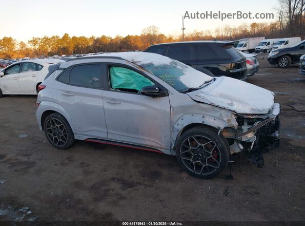 KM8KH3AC7PU006193 2023 HYUNDAI KONA N Silver 
