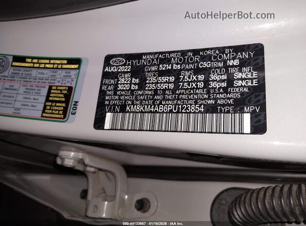 KM8KM4AB6PU123854 2023 HYUNDAI IONIQ 5 Gray ძრავის განყოფილების ხედი