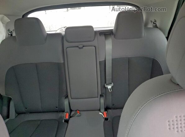 KM8KM4AE5NU067669 2022 HYUNDAI IONIQ Black Հետևի նստատեղերի տեսք