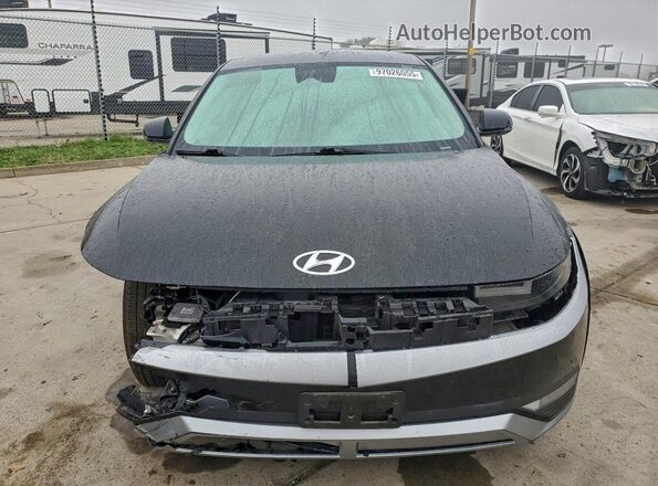 KM8KM4AE5NU067669 2022 HYUNDAI IONIQ Black Դիմացի տեսք