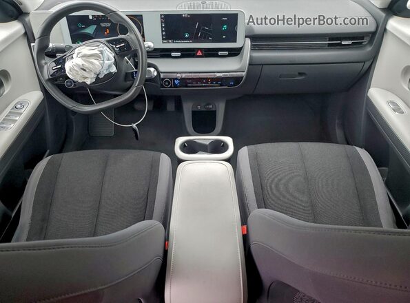 KM8KM4AE5NU067669 2022 HYUNDAI IONIQ Black Առջևի վահանակի տեսք