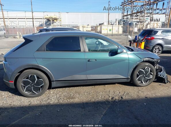 KM8KN4AE4NU057695 2022 HYUNDAI IONIQ 5 Gray Սալոնի հետևի տեսք