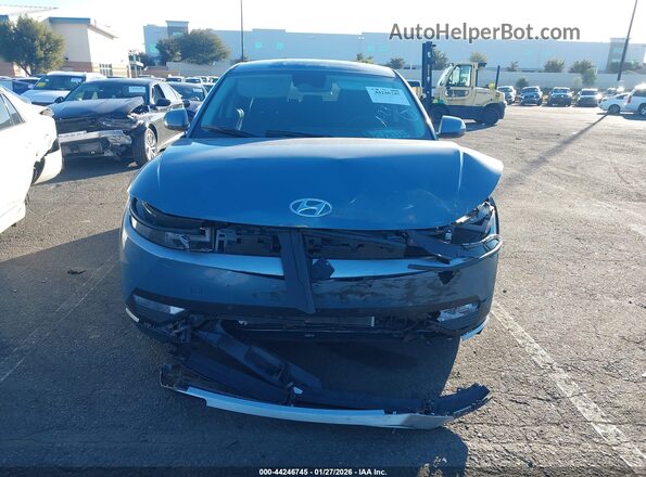 KM8KN4AE4PU147139 2023 HYUNDAI IONIQ 5 Gray Vista interior trasera