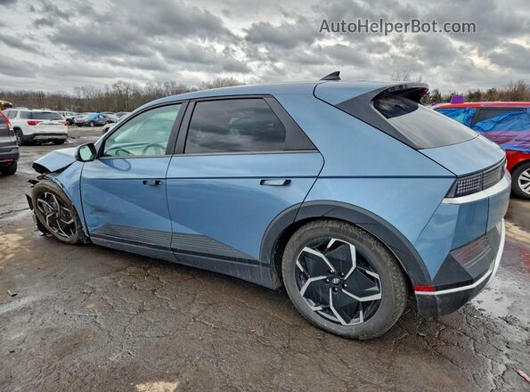 KM8KNDAF1NU049028 2022 HYUNDAI IONIQ Синий Задняя левая четверть