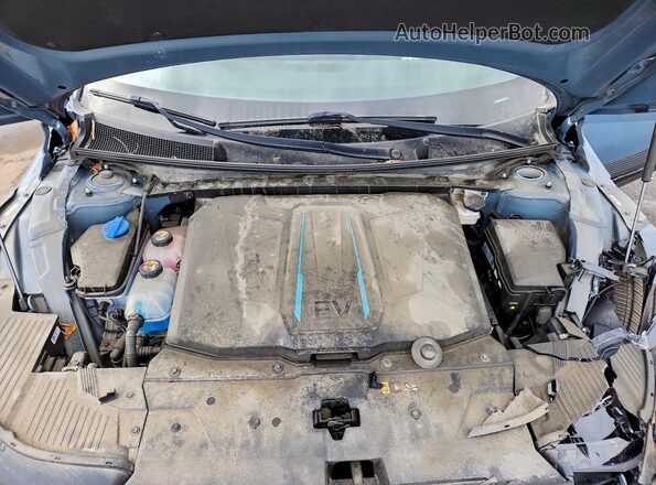 KM8KNDAF1NU049028 2022 HYUNDAI IONIQ Синий Вид задней части салона