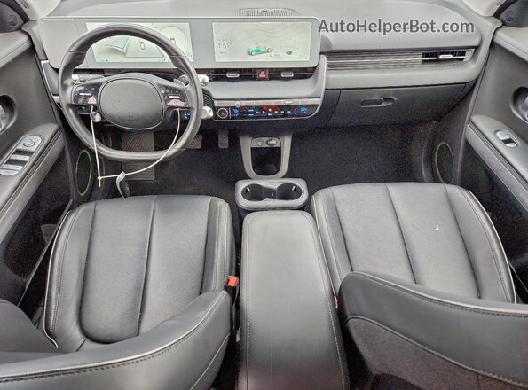 KM8KNDAF1NU049028 2022 HYUNDAI IONIQ Синий Вид панели приборов