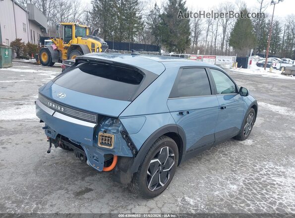 KM8KNDAF1NU085429 2022 HYUNDAI IONIQ 5 Light Blue Rear right