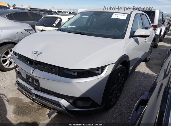 KM8KNDAF1NU093322 2022 HYUNDAI IONIQ 5 Gray Передня ліва чверть