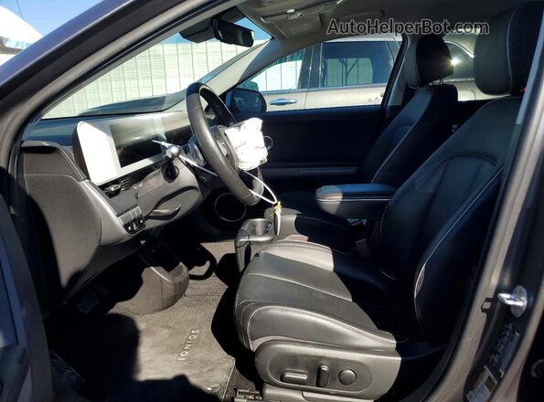 KM8KNDAF4NU047919 2022 HYUNDAI IONIQ Gray Widok wnętrza z przodu