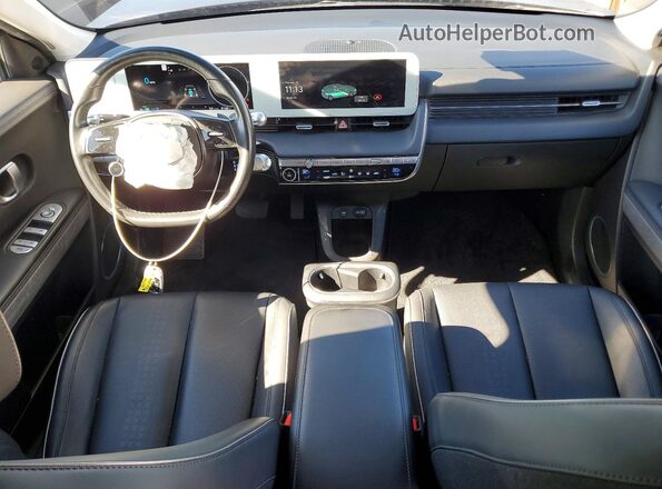 KM8KNDAF4NU047919 2022 HYUNDAI IONIQ Gray Widok deski rozdzielczej